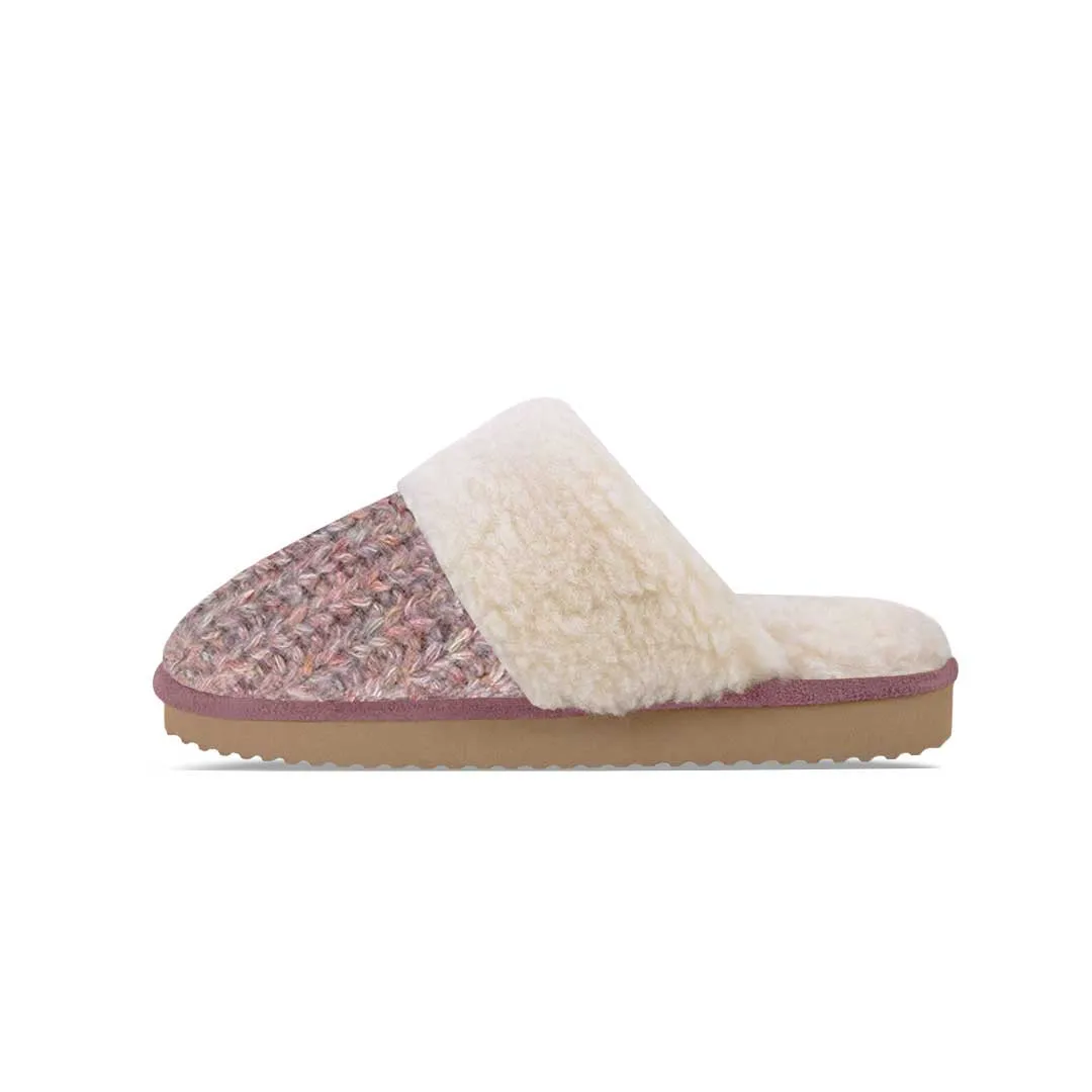 Dakota Fleece - Women's Memory Foam Clogs Slippers (SLF4769ADF PNKMUL)