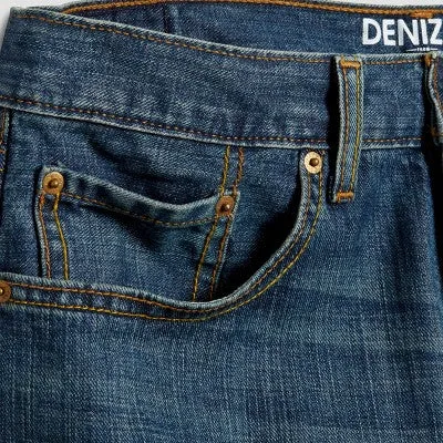 DENIZEN from Levi's Men's 285 Relaxed Fit Jeans Flex Denim, 32" Inseam