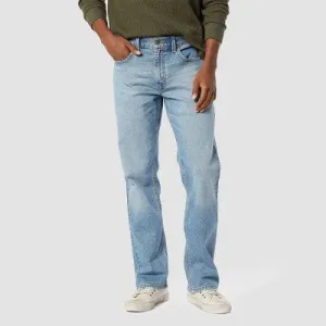 DENIZEN from Levi's Men's 285 Relaxed Fit Jeans Flex Denim, 32" Inseam