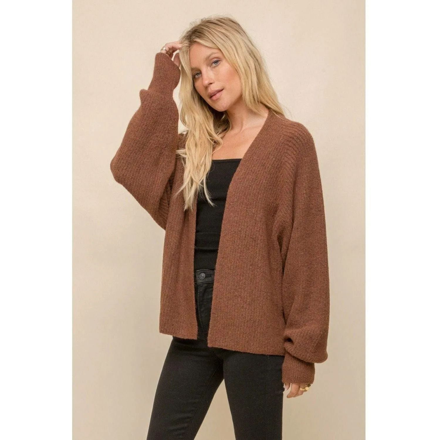 Diane Bronze Cardigan