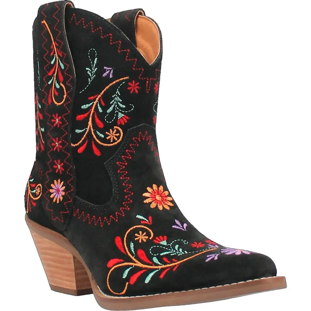 Dingo Sugar Bug - Women's Suede Leather Cowgirl Boot