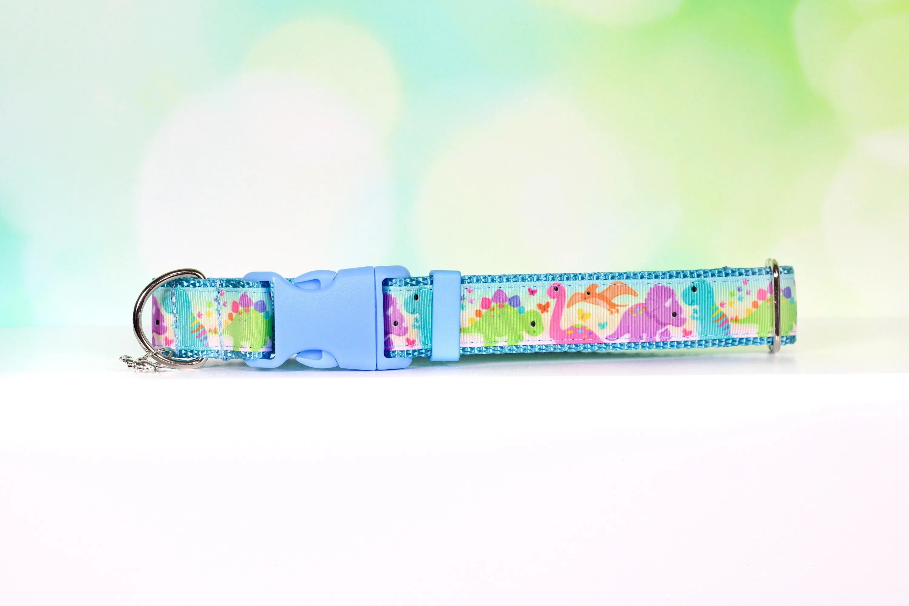 Dinosaur Dog Collar, Dino Dog Collar, Dinosaur cat Collar, Cute Dog Collar, Dino Cat Collar, Spring dog collar , Spring cat collar