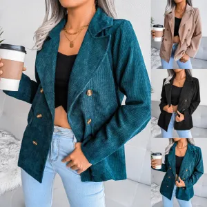 Double-breasted Small Blazer Jacket