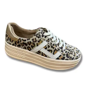 Drilleys Womens Sixty Eight Trainer Cheetah