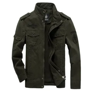 Durable Men's Military Salute Style Jacket