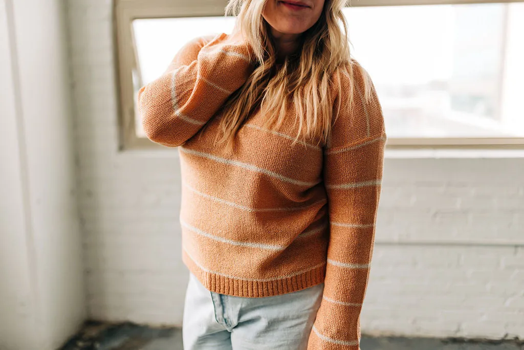 Easy Going Striped Sweater