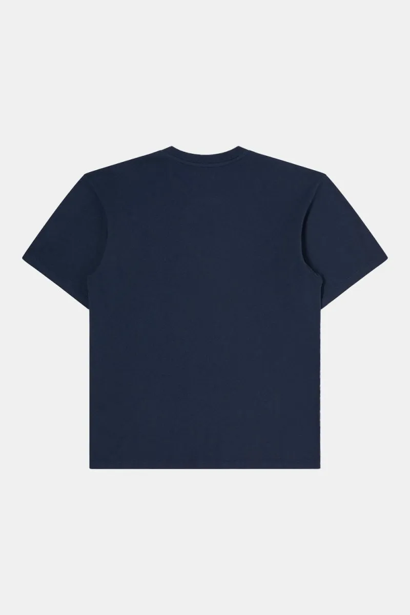 Edwin Sunset On Mount Fuji T-Shirt (Navy Blazer)