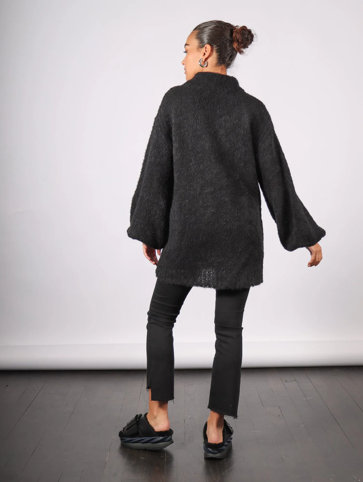 Emin Sweater in Black by Rodebjer