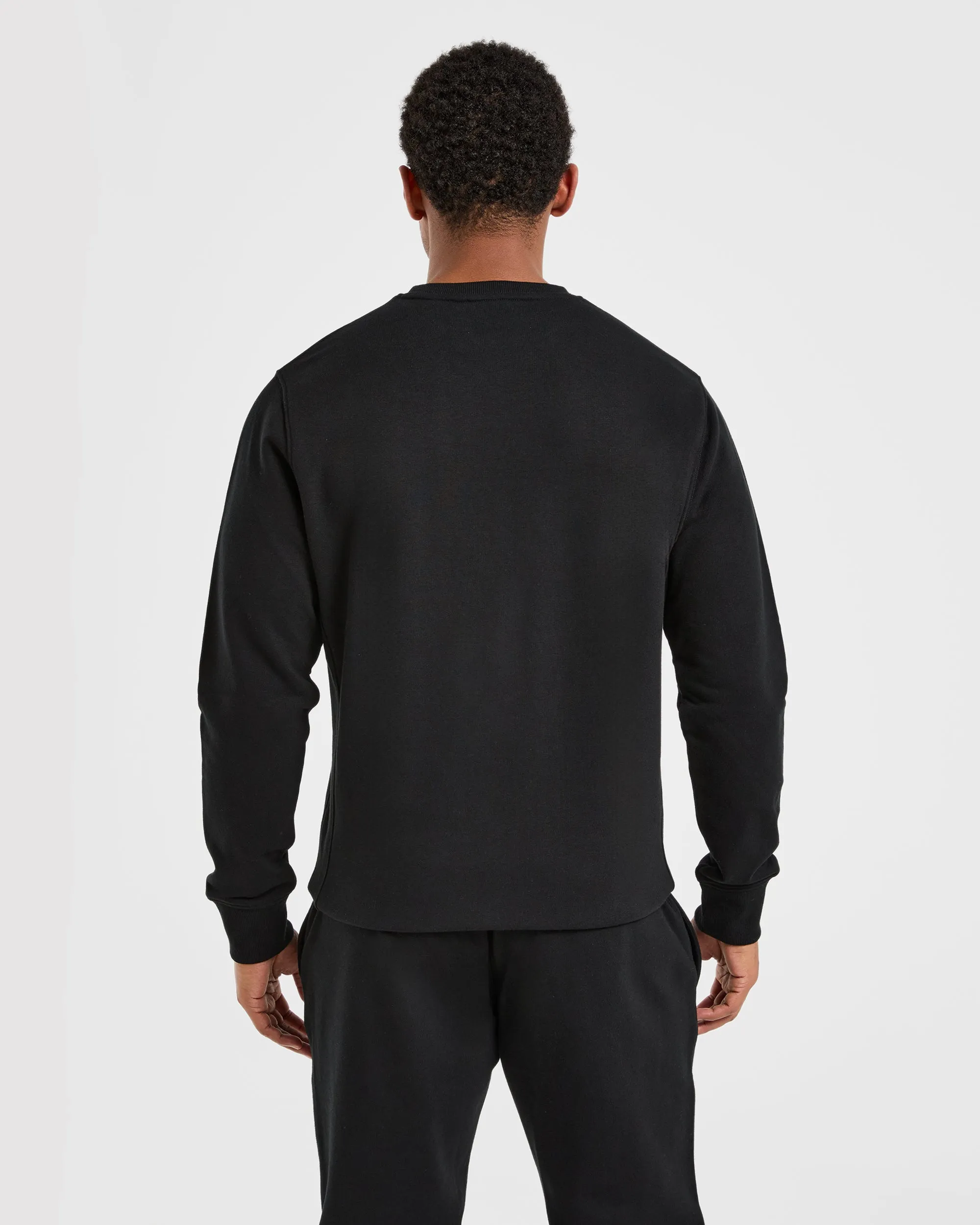 Essential Lightweight Sweater - Black