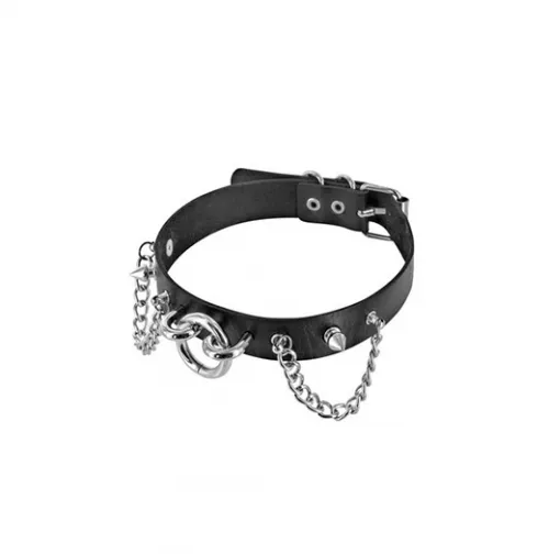 Fetish Tentation Choker Chains and Ring