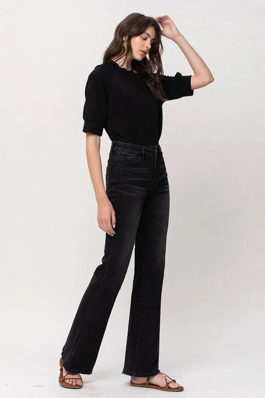 Flying monkey high rise relax flare jeans