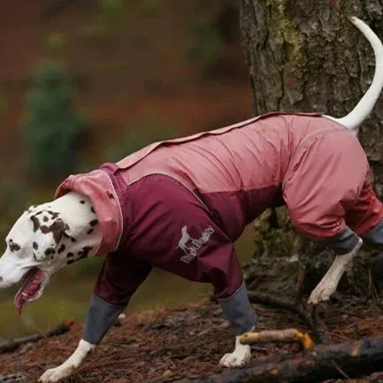 Four Leg Covered Dog Raincoat - Pink