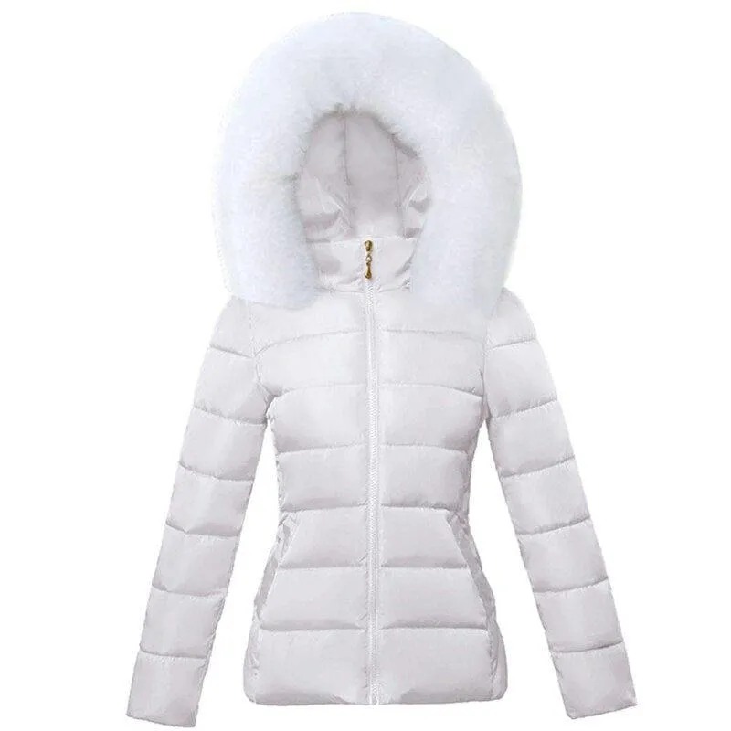 Fur Collar Winter Female Jacket