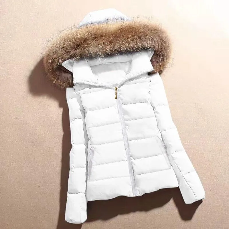 Fur Collar Winter Female Jacket