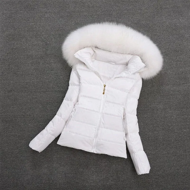 Fur Collar Winter Female Jacket