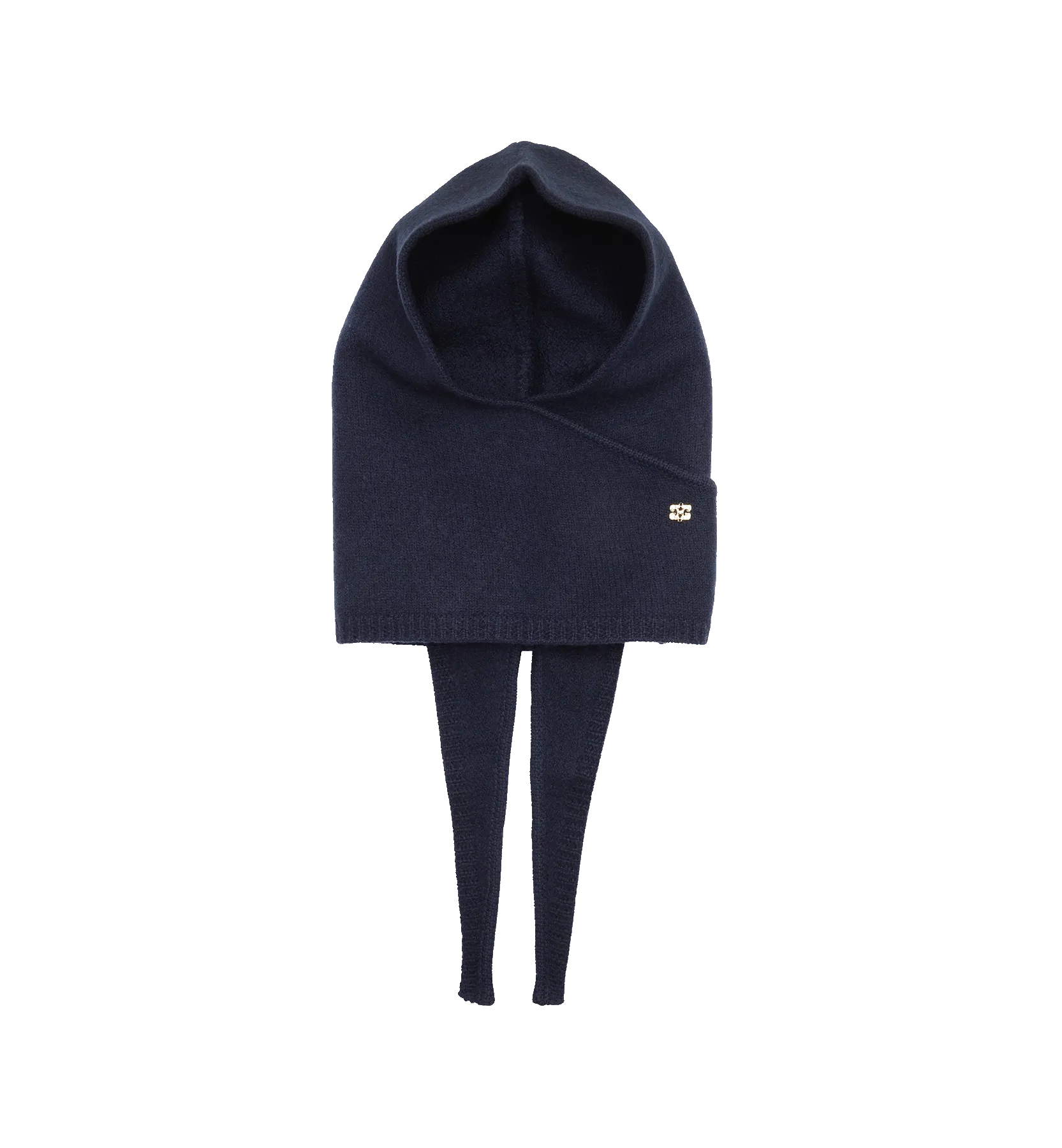 GANNI Black Boiled Balaclava