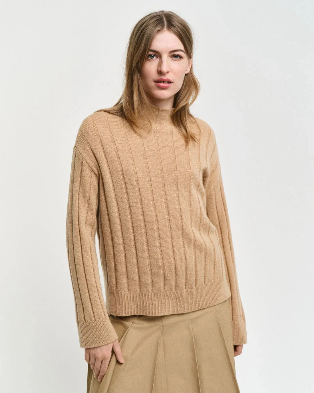 Gant - Stand Collar Jumper