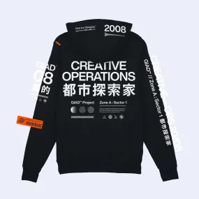 GIAD™ Creative Operations Hooded Pullover [Black]