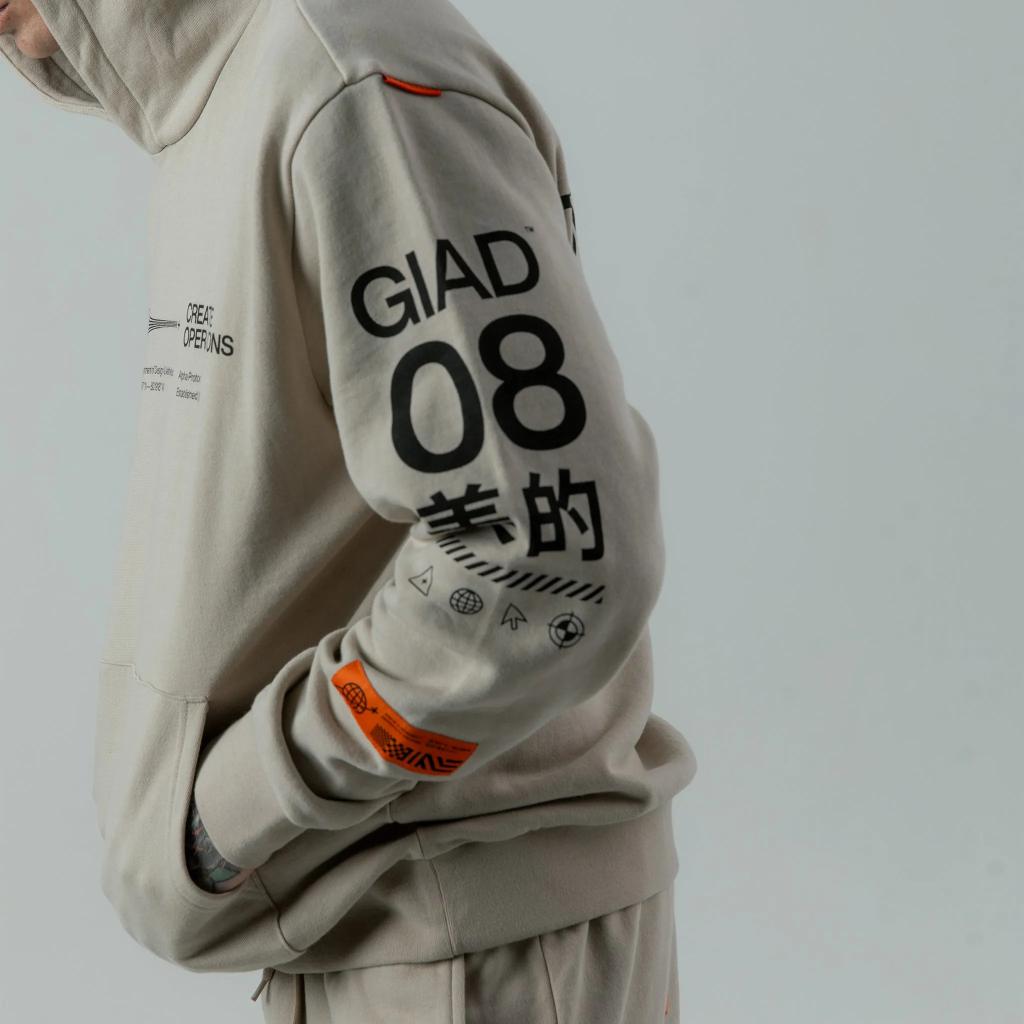 GIAD™ Creative Operations Hooded Pullover [Sand]