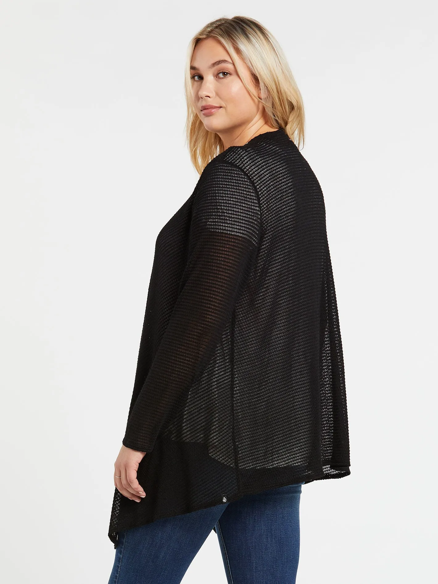 Go Go Wrap Sweater - Black