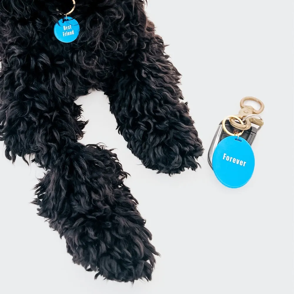 Gus & Co - Dog Tag and Keychain Set **PINK FRIDAY PREORDER