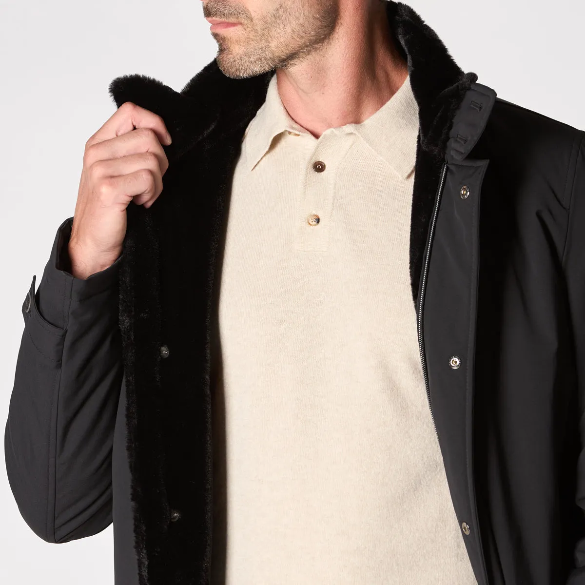 HERNO JACKET IM000340U-12343Z 9300 BLACK