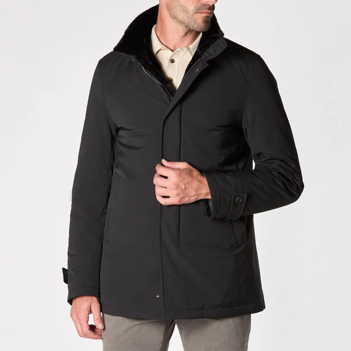 HERNO JACKET IM000340U-12343Z 9300 BLACK