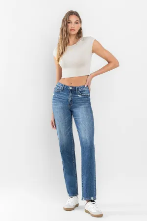 HIGH RISE RELAXED STRAIGHT JEAN