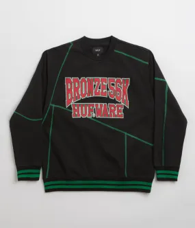 HUF x Bronze 56K Bronze HUFware Crewneck Sweatshirt - Black