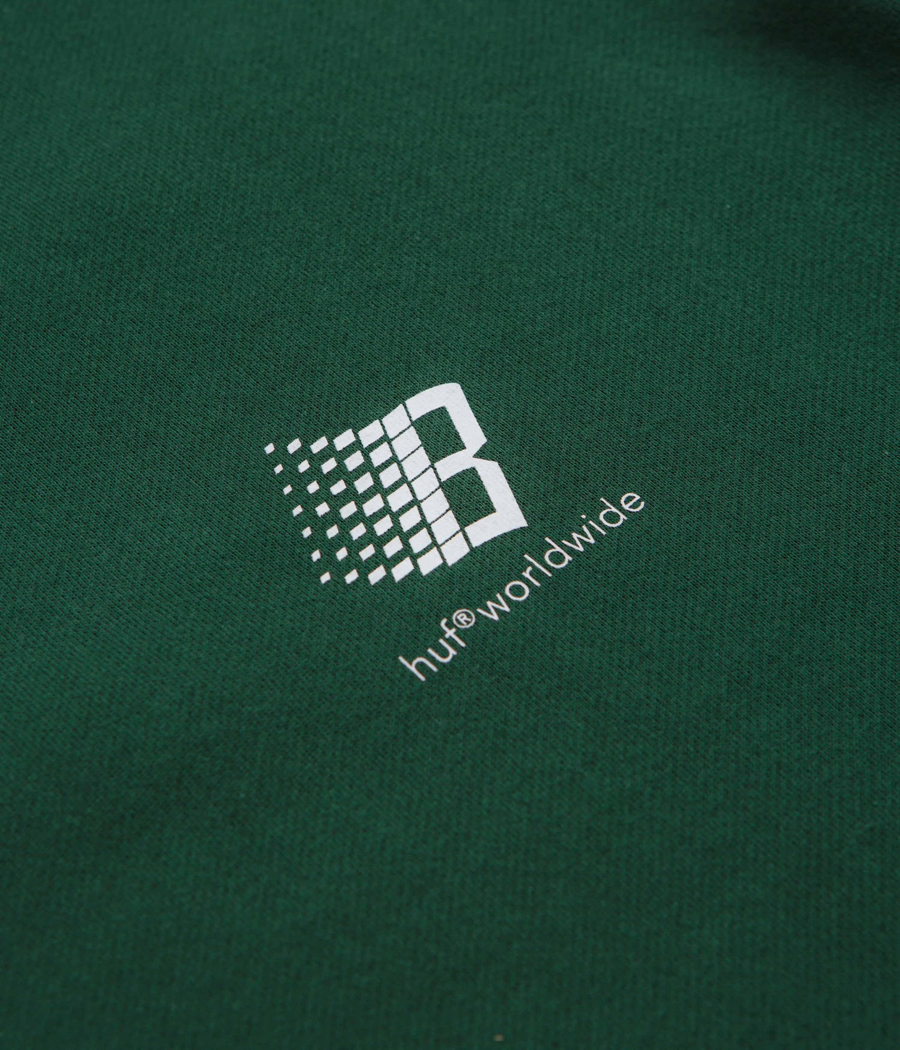 HUF x Bronze 56K Crewneck Sweatshirt - Forest Green