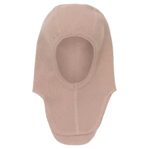 Huttelihut Mahogany Rose Balaclava Wool Rib