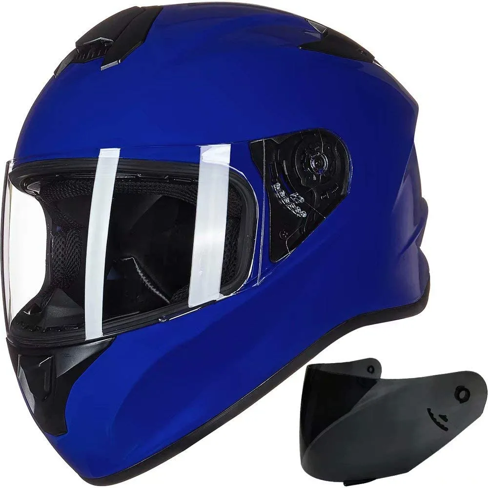 ILM Full Face Motorcycle Street Bike Helmet Model ST-06