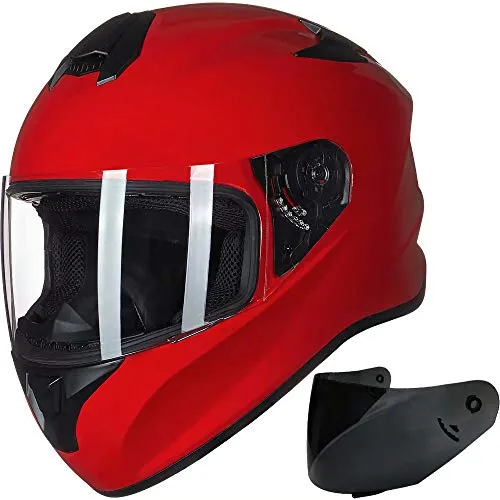 ILM Full Face Motorcycle Street Bike Helmet Model ST-06