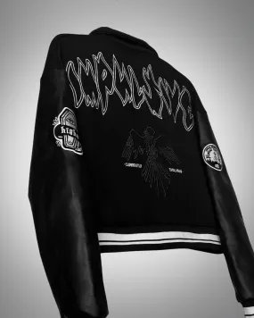 IMPULSIVE VARSITY JACKET (CROPPED)