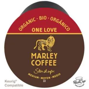 K-CUP/ Capsule Martinson RealCup/ Marley One Love Medium Roast, Box of 24