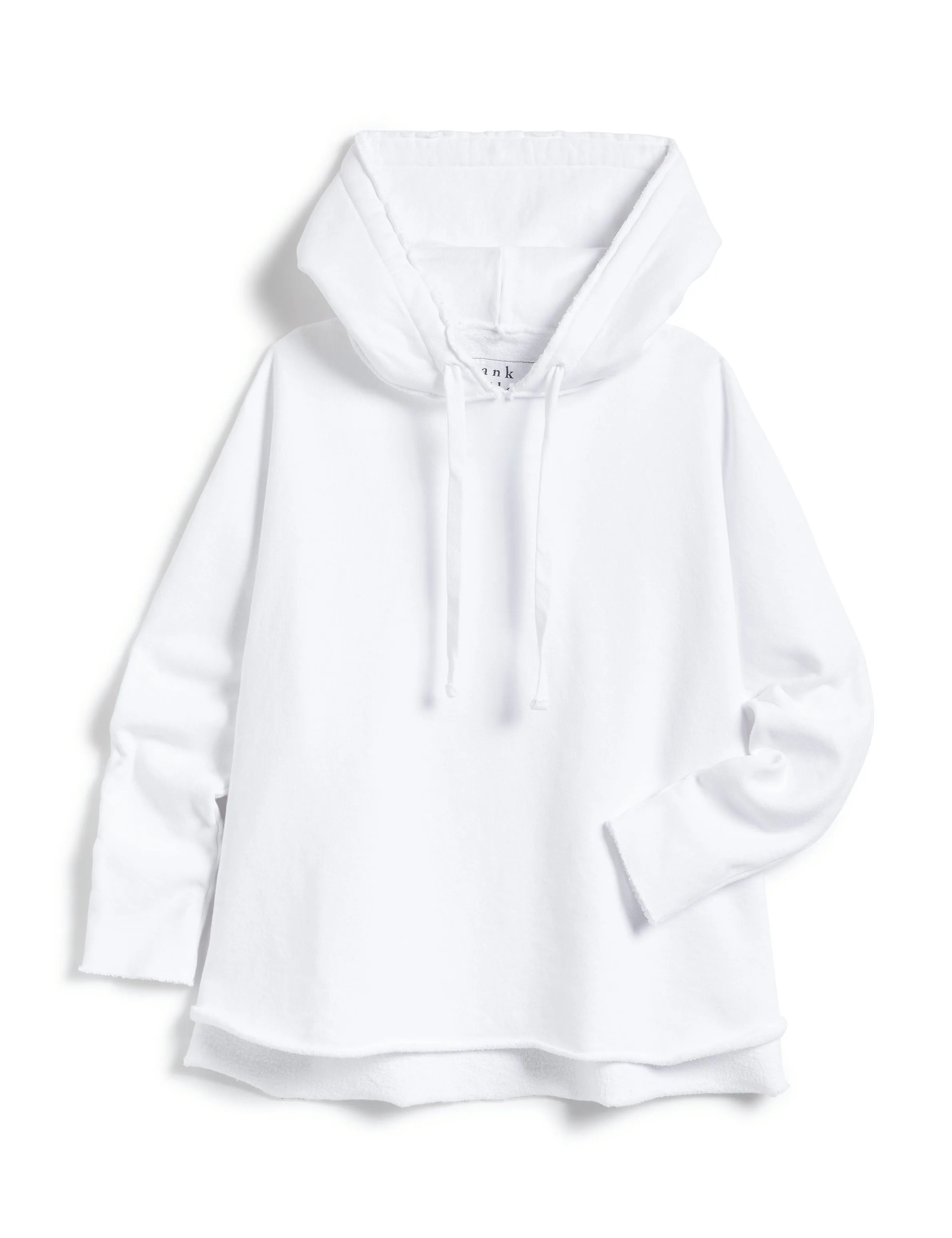 Kane Capelet Hoodie - White