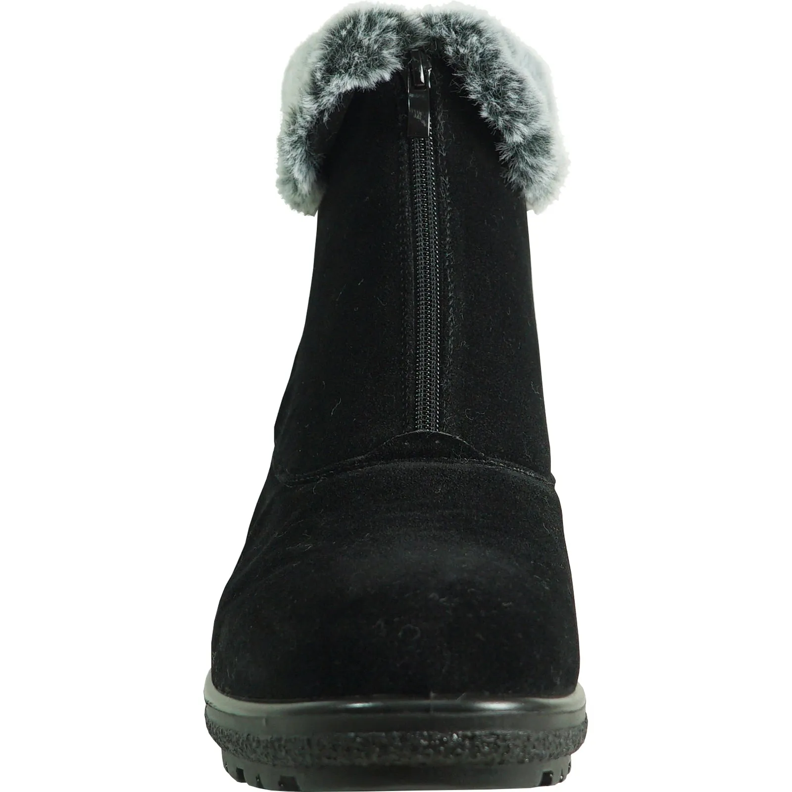 KOZI Canada Women Boot NINA-4 Ankle Winter Fur Casual Boot Black