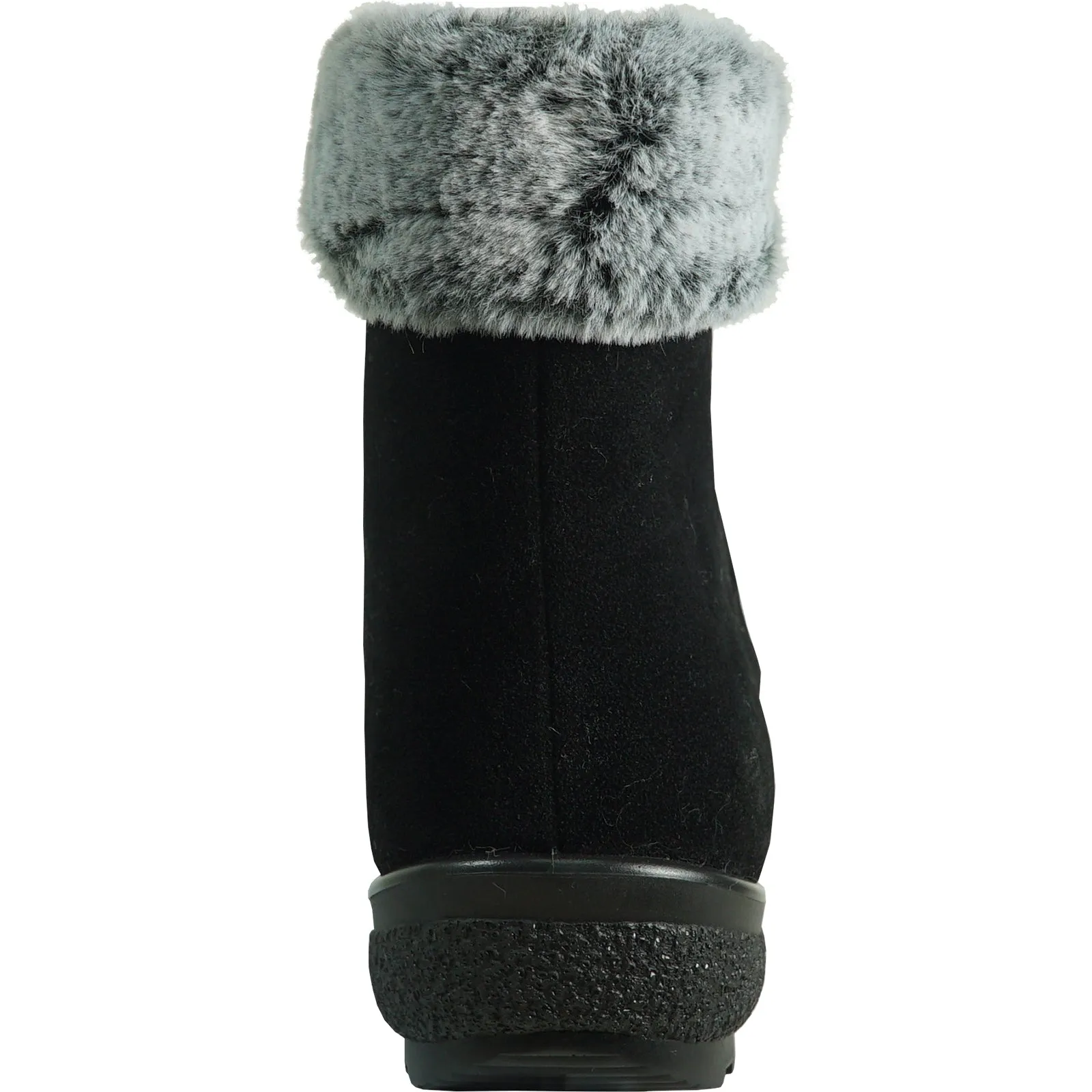 KOZI Canada Women Boot NINA-4 Ankle Winter Fur Casual Boot Black