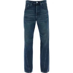 Lanvin jeans with twisted seams