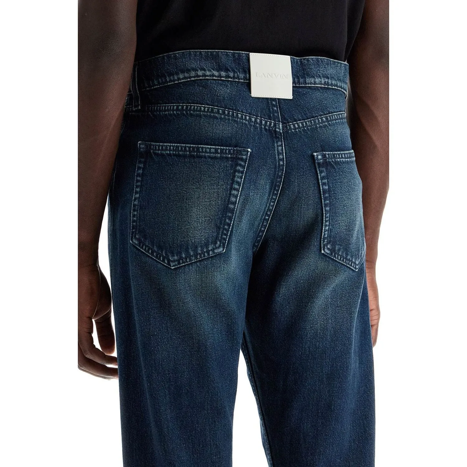 Lanvin jeans with twisted seams