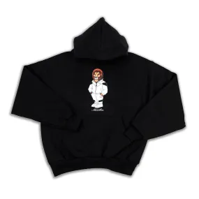 Leo The Marathon Lion (Tracksuit) Hoodie - Black