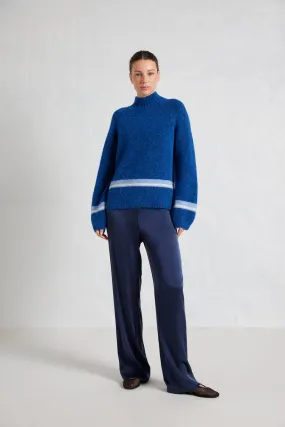 Leona Alpaca Sweater in Mayfair