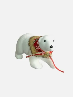 Little Surprise Box Medium Snow Polar Bear Christmas Winter land Décor and Christmas Decoration