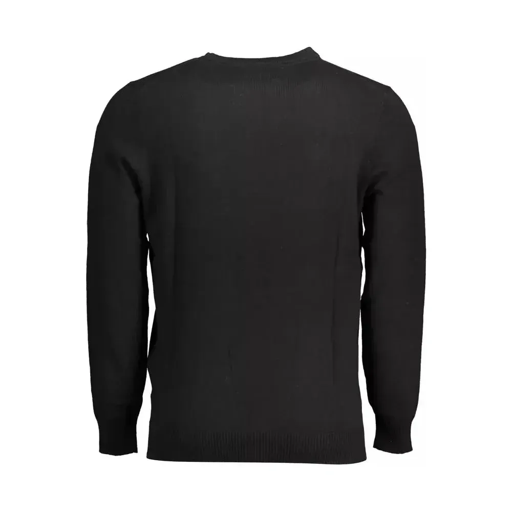 Lyle & Scott Black Cotton Men Sweater