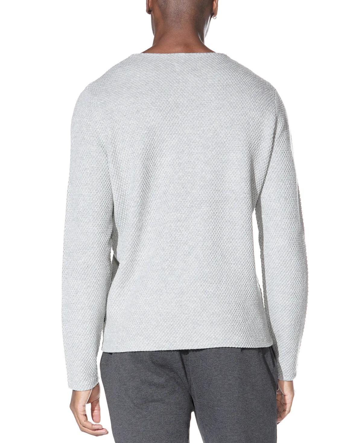 Massimo Crewneck Sweater (Heather Gray)