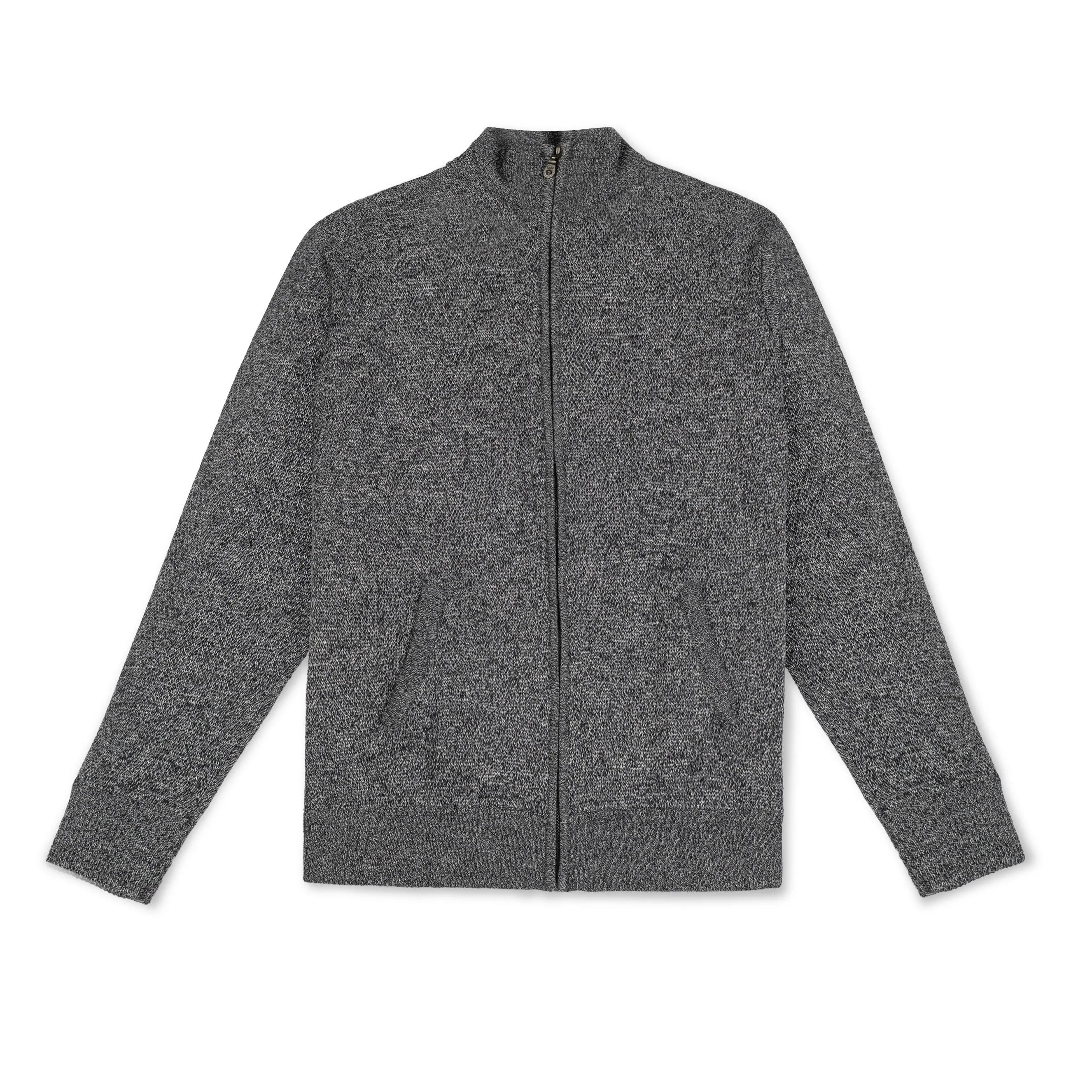 Men's Heavyweight Full-Zip Alpaca Jacket