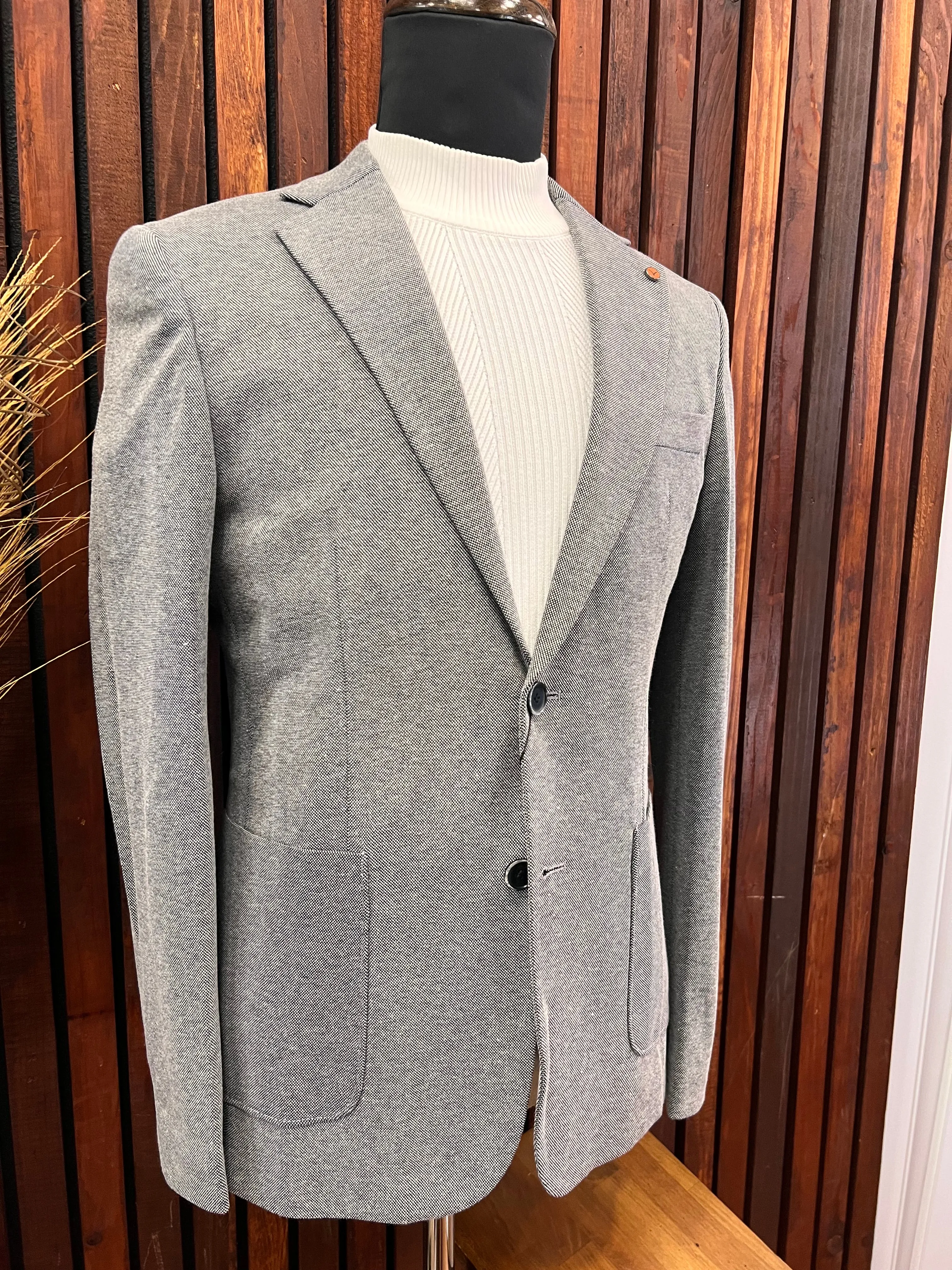 Men’s Slim Fit Grey Blazer | Sport Jacket