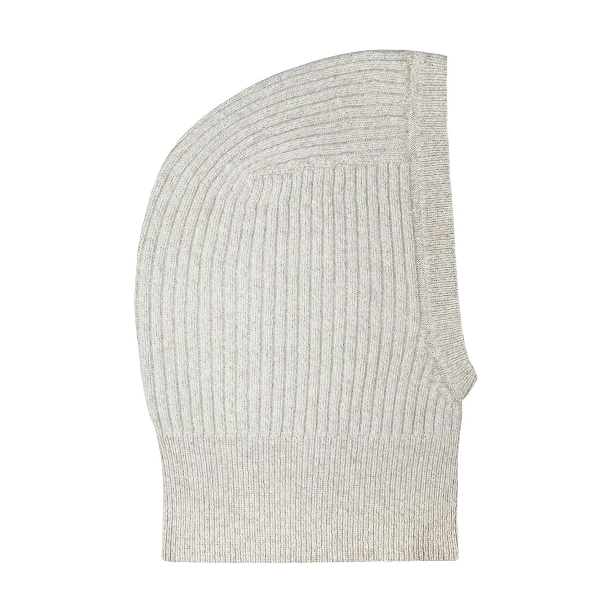 Merino Cashmere Ribbed Balaclava