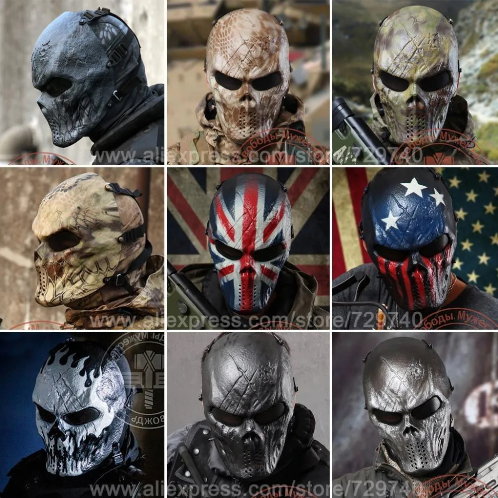 Military Balaclava Airsoft Full Face Mask