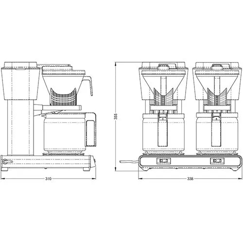 Moccamaster KBG 744 (Professional)